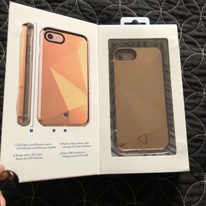 Rebecca Minkoff iphone 7/8 glow selfie case